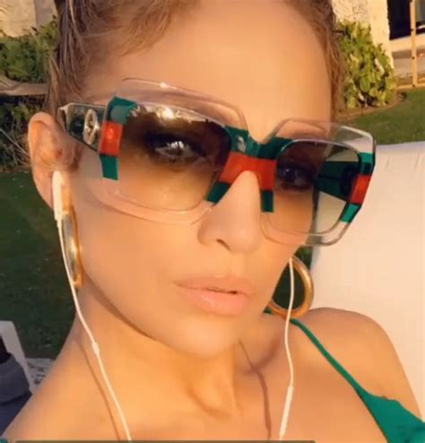 jlo gucci sunglasses|what sunglasses does jlo wear.